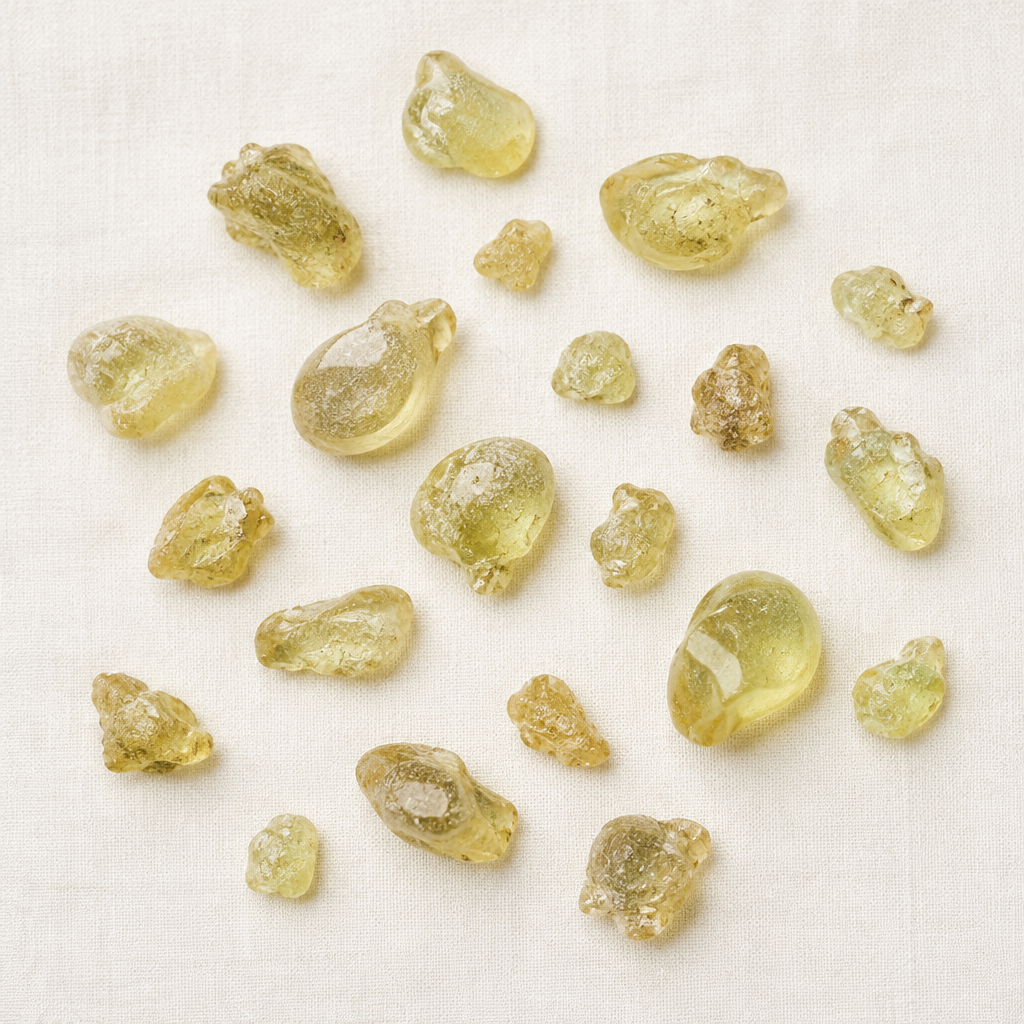 Galbanum Tears – Cream Linen